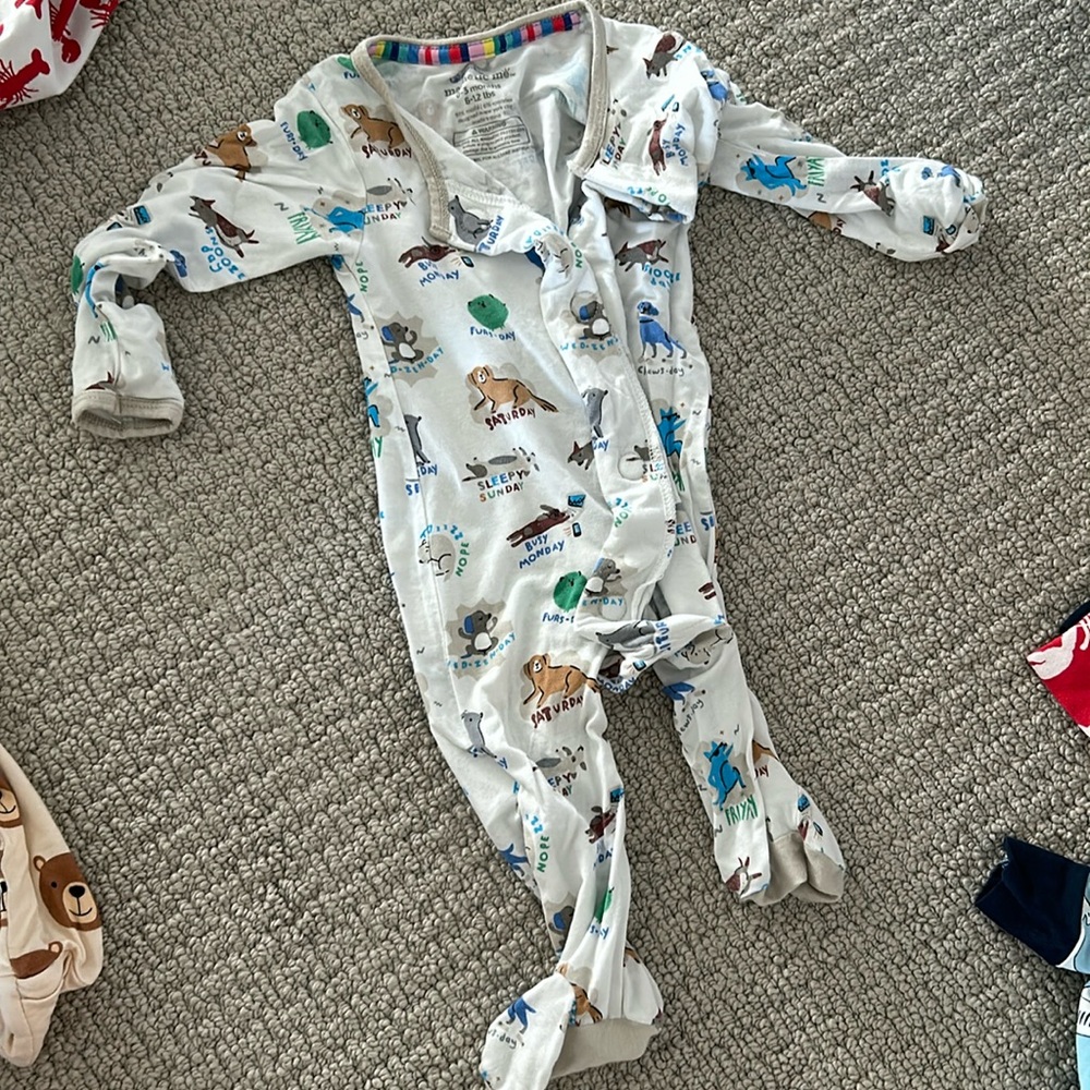 Magnetic Me Pajama Onesie - 0-3 months